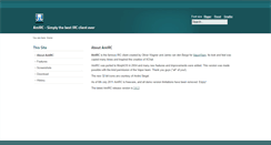 Desktop Screenshot of amirc.org